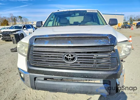 2014 Toyota Tundra Crewmax Limited from USA, damaged, VIN 5TFHW5F10EX373407